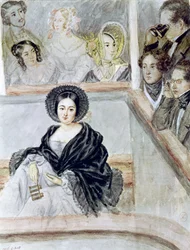 Marie Duplessis (1824-47) ved teatret